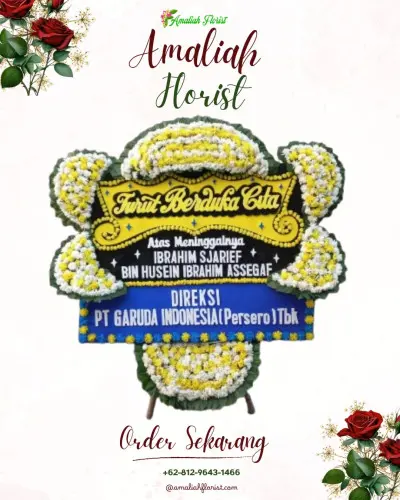 Papan Bunga Duka di Landungsari